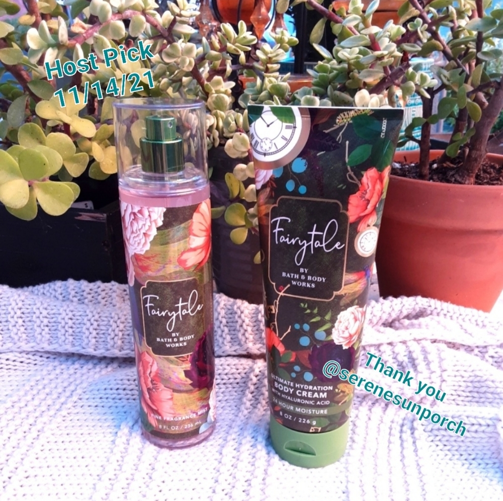SOLD OUT 🔥Hp🔥BBW Fairytale body cream set - Picture 1 of 6
